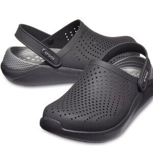 Crocs LiteRide 360 Clog Black/Slate Grey Unisex W8 M6